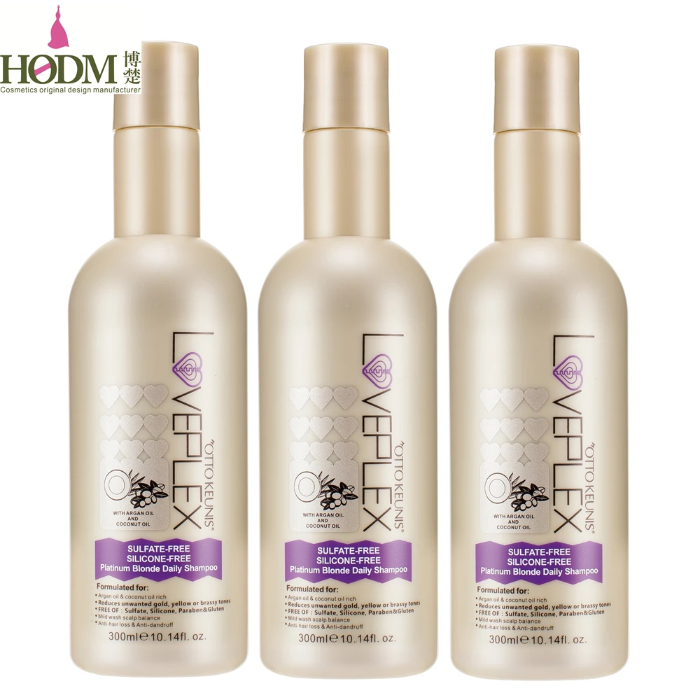 Home Treatment Daily Use No Yellow Blonde Hair Silver Purple