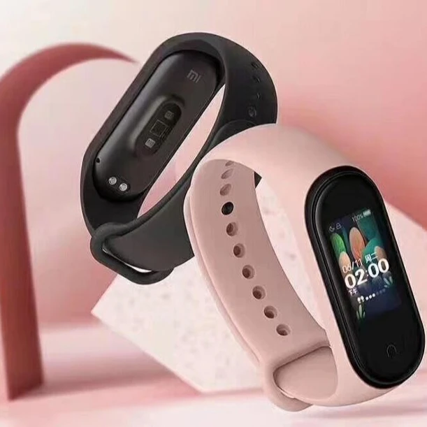 

in stock Original 2019 Newest Mi Band 4 Bracelet Heart Rate Fitness 135mAh Color Screen BT5.0 mi 4 band, Xiaomi Mi Band 4