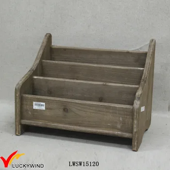 Handmade Desktop Cubbies Solid Wooden Mail Organizer For Home Office Product On
