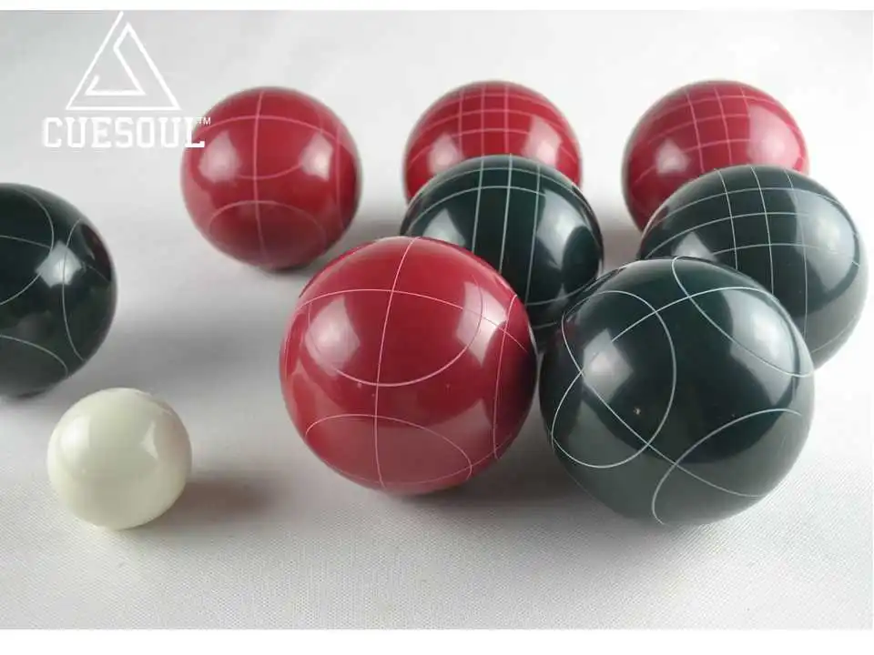 Professional 107mm Bocce Ball Set With Solid Color Buy Bocce Ball Set