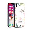 New Design Luxury 2 In 1 TPU+PC Wholesale 3D Pattern UV Printing Custom Printed Wood Phone Case For iPhone X