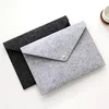 Simple Big Capacity A4 File Folder Pad Business Briefcase Document Bag Chemical Felt Filing Stationery Supplies