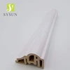Pvc skirting board pvc skirting panel for office home decoration