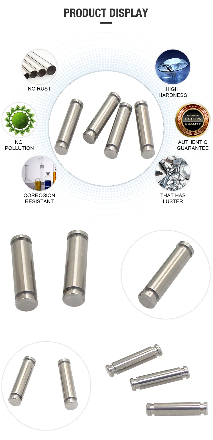 High Quality Linear Shafts Retaining Ring Grooves On Both Ends Buy Spring Lock Pin,Stainless