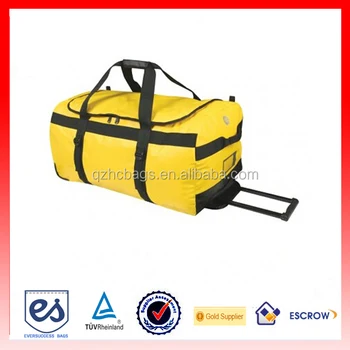 rolling waterproof duffel bag