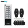 Wireless DIY Lock Anti-vandal Keypad Access Control+2 remote control+4 fobs+Lock
