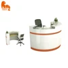Guangzhou semi circle reception desk hotel reception counter design