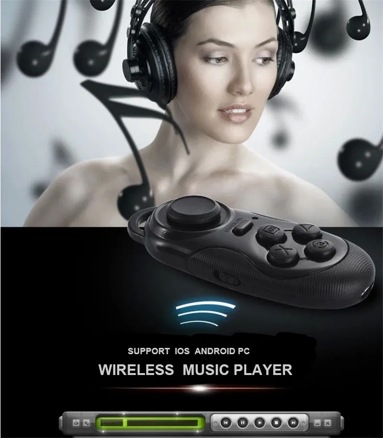 accept small order mini Wireless Bluetooth Game Controller Joystick for Android / iOS for iPhone ,mini joystick gamepad