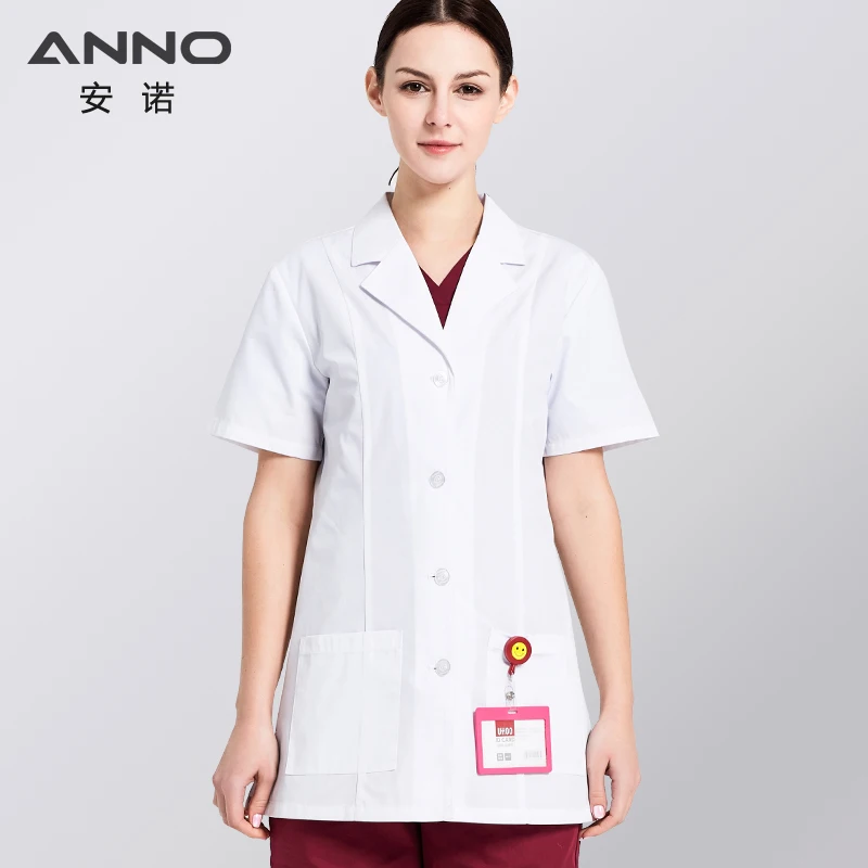 Anno Doctor Lab Coat Clinic Medical Hospital Surgical Scrub Uniform