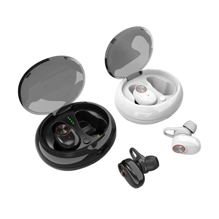 

2019 NEW Premium Bluetooth 5.0 TWS earbuds wireless headset stereo headphone with power box