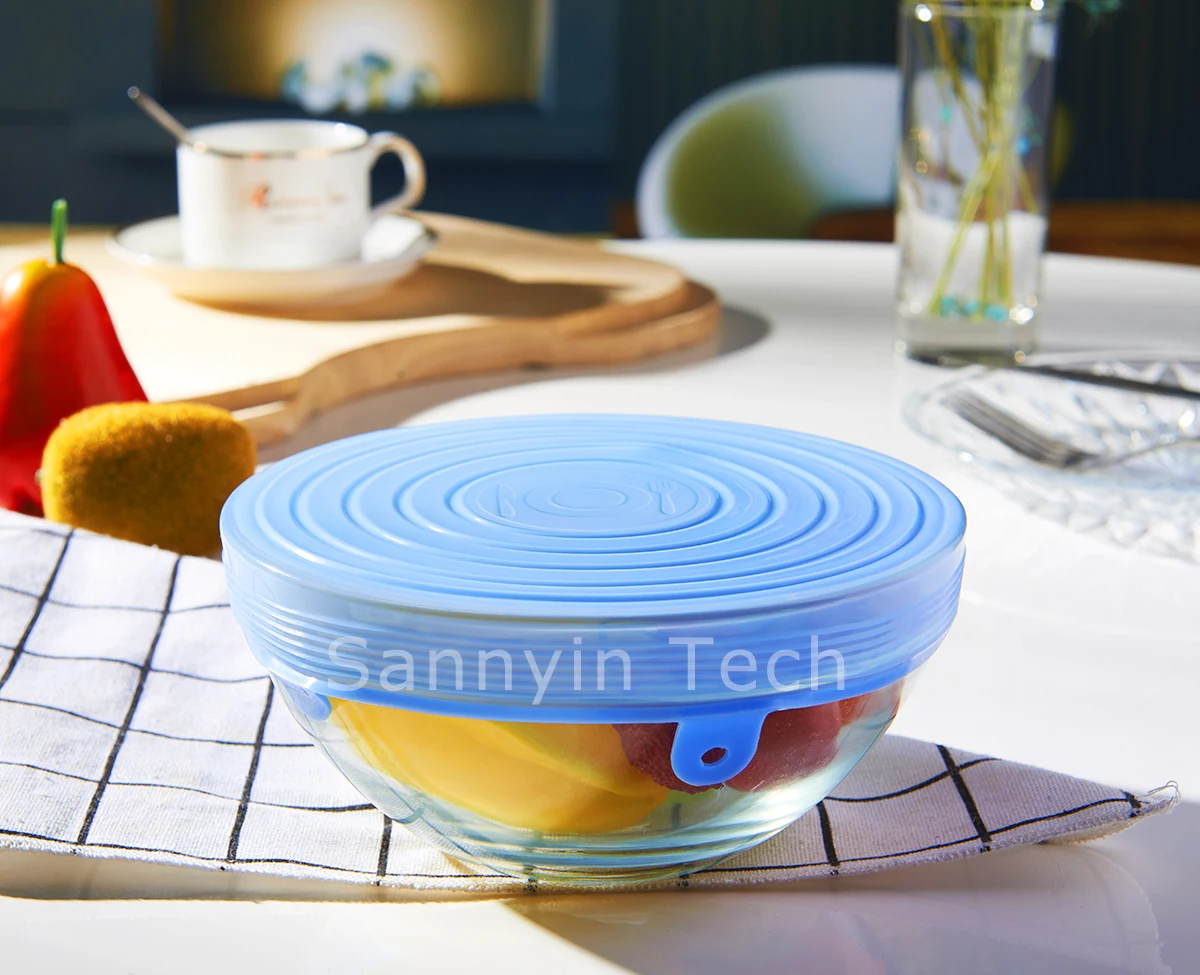 Silicone Stretch Lids (5)