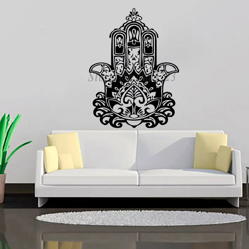 2016Top Fashion Mandala Removable Wall Decals Indian Pattern Sign Decal