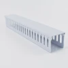 Factory sale hot dipped galvanized cable trunking hdg half round duct Slotted type