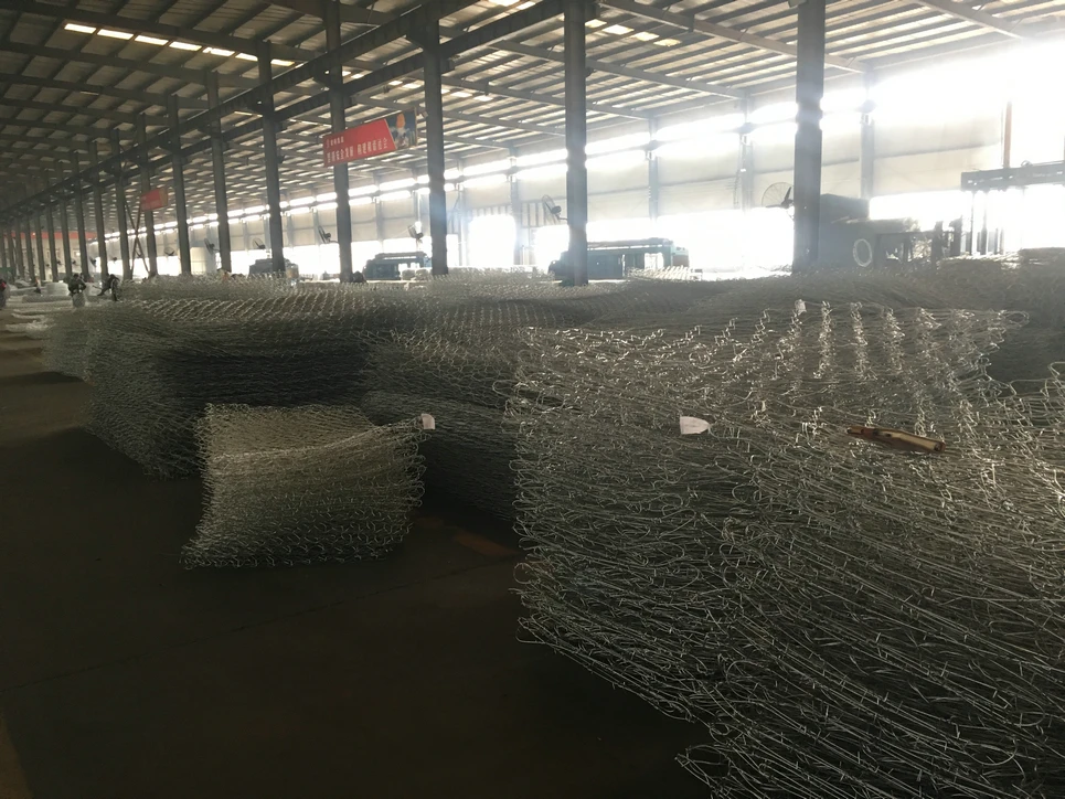 galvanized wire mesh garbion stone cage