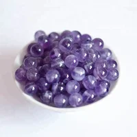 

YiWu Wholesale AAA Natural Amethyst Stone Beads 8MM Loose Strand for DIY Jewellery Making