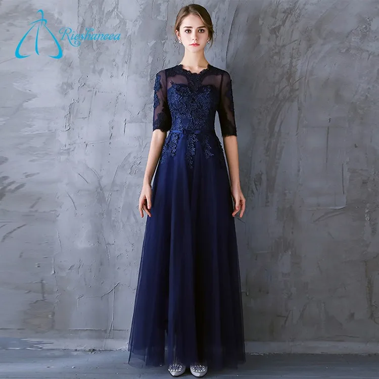 Lace Appliques Sashes Lace Up Half Sleeve Plus Size Japan Sex Girl Free Prom Dress
