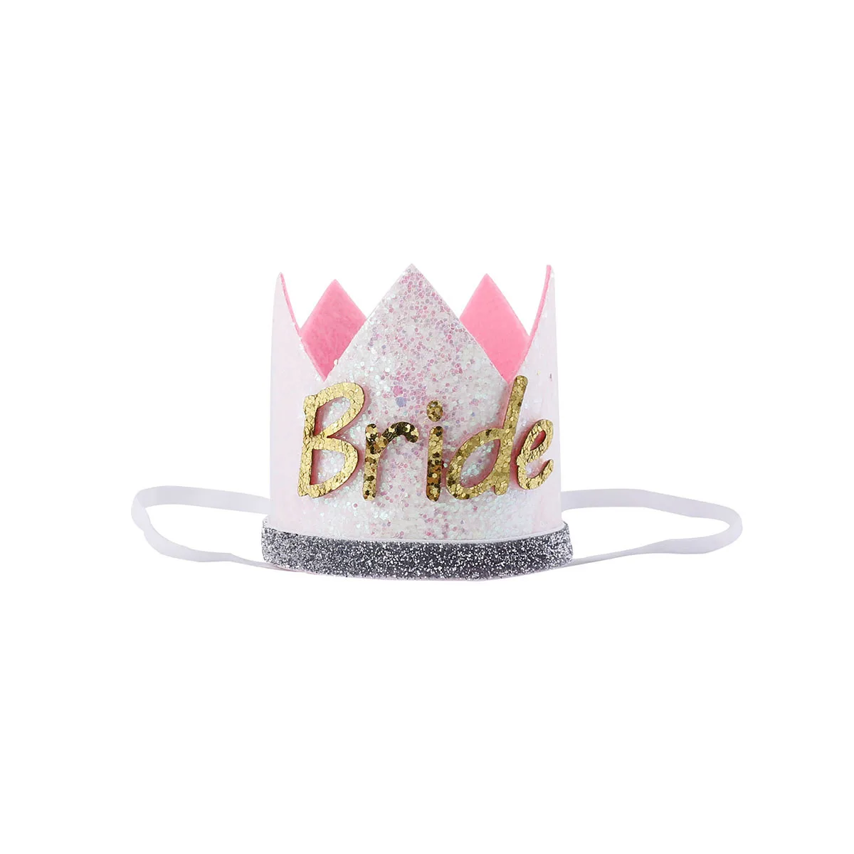 Baby Princess Crown Kids Baby First Birthday Hat Sparkle Gold Flower ...