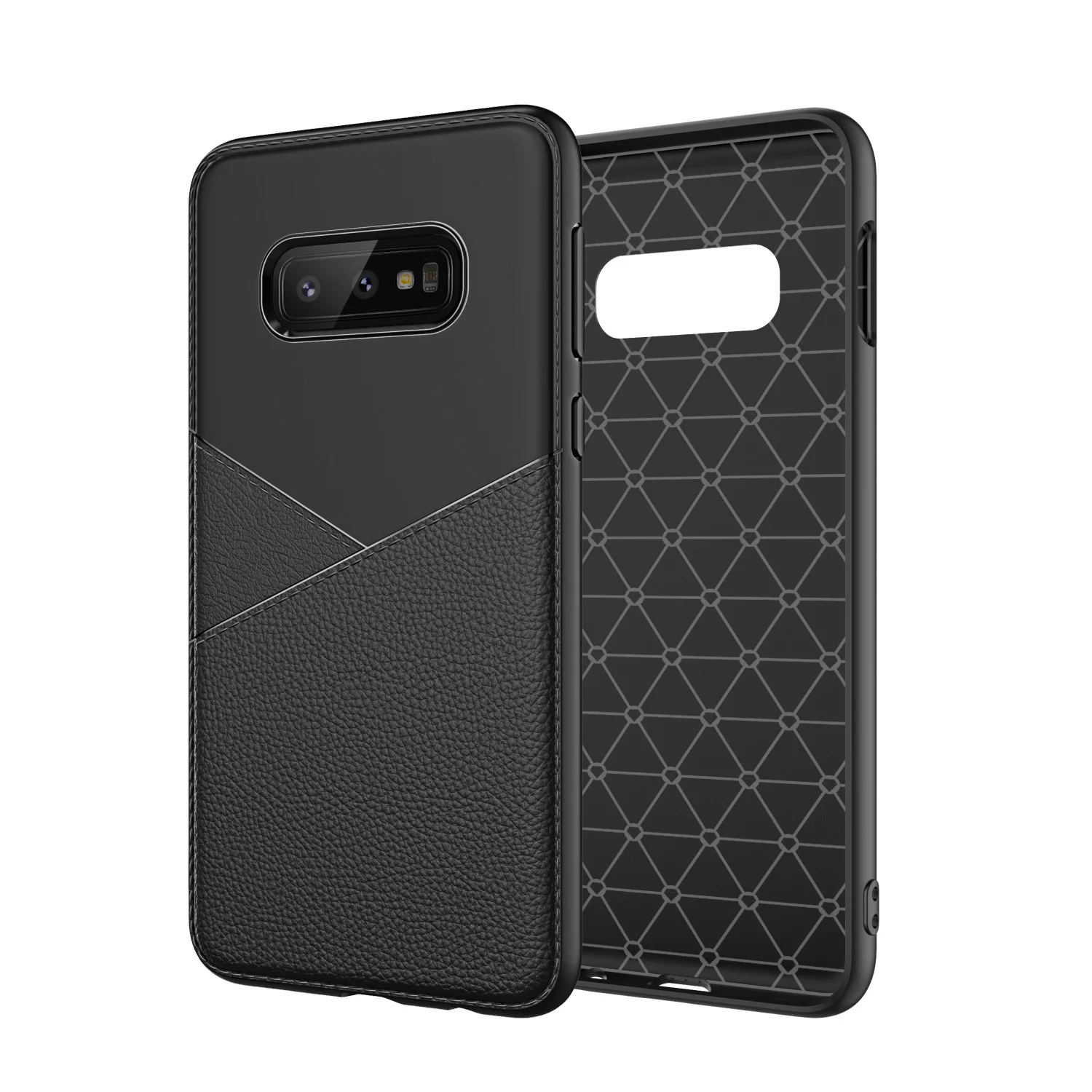 Classic Business Pu Leather Tpu Back Cover For Samsung Galaxy S10 Lite