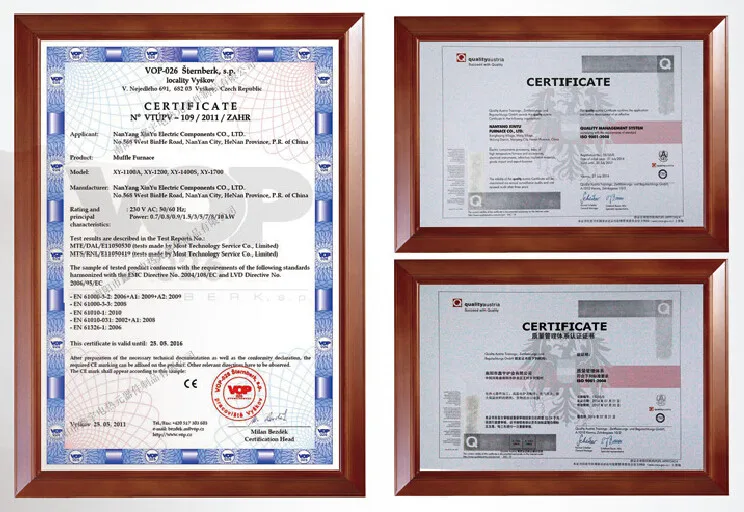 1400 degree 125L electric ceramic kiln muffle furnace for sintering ceramics pottery parts