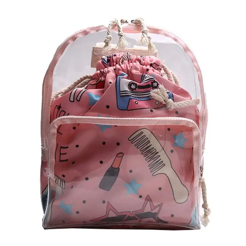 Custom Small Cute Lightweight Clear Plastic Pvc Kids Backpack Buy