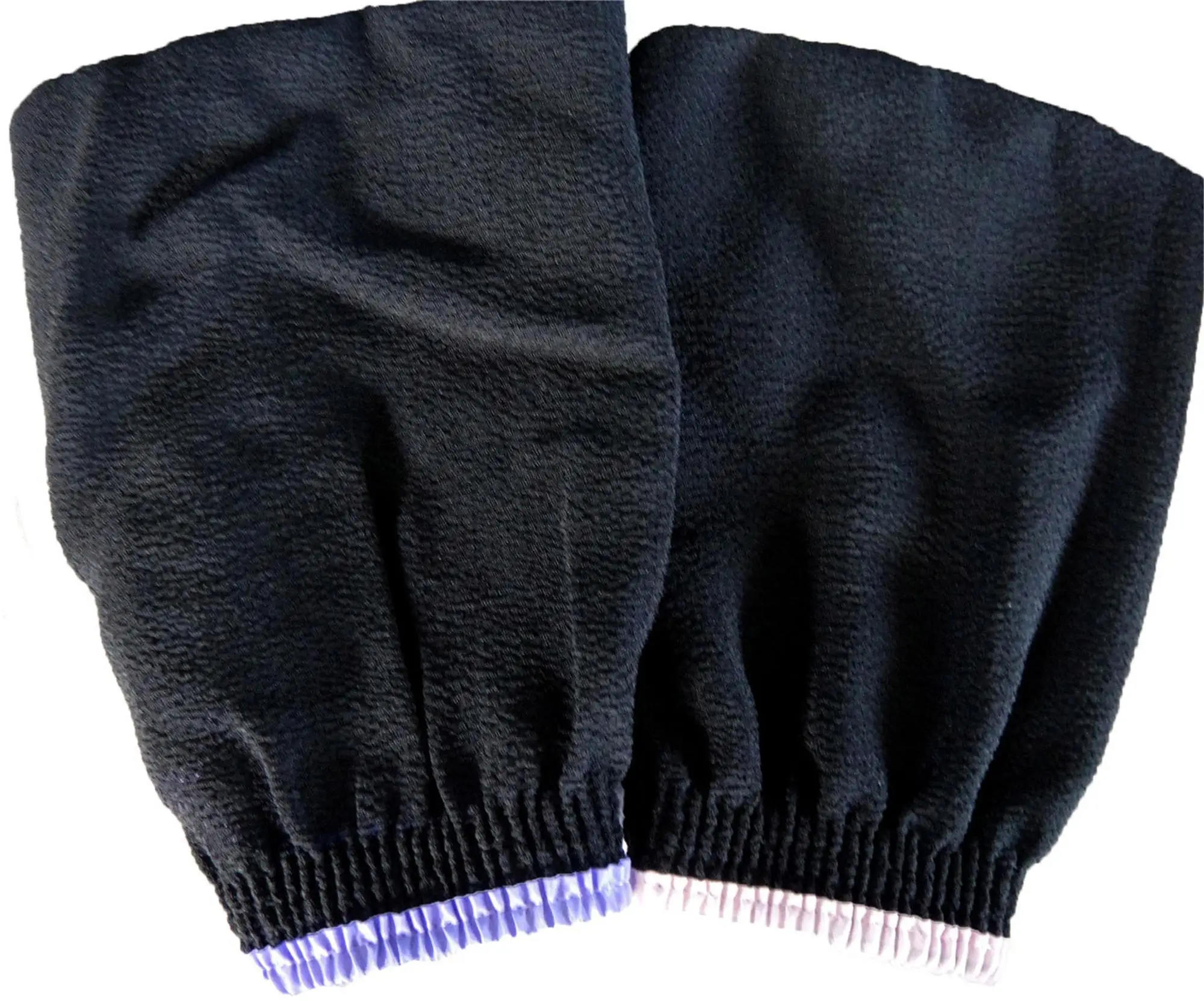 Promotional Cheap100 Viscose Exfoliating Gloves Disposable Silk Glove