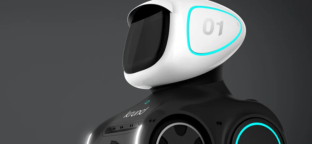 
Creative Design Smart Intelligent Inspection Security robot 