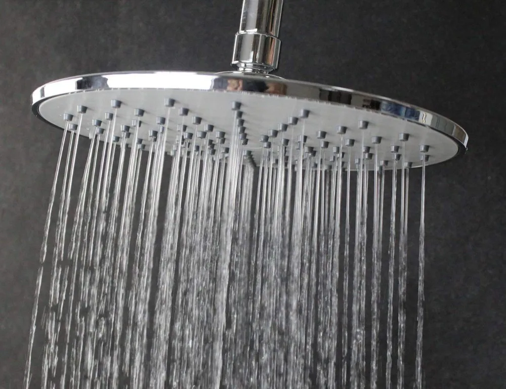 Extra Large Fixed Shower Head Universal Showering Replacement Parts Overhead Showerhead 1/2inch
