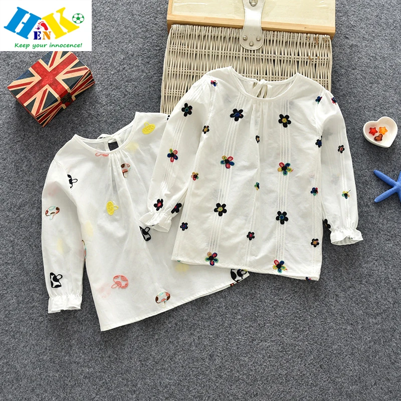 

Spring autumn girl long sleeve T-shirt baby fashionable cotton
