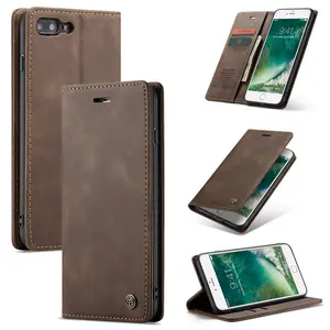 Leather Stand Wallet Phone Case iPhone 6 7 5s SE X