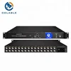16ch tuner to qam(dvb c) modulator with multiplexing newly generation CATV broadcasting system