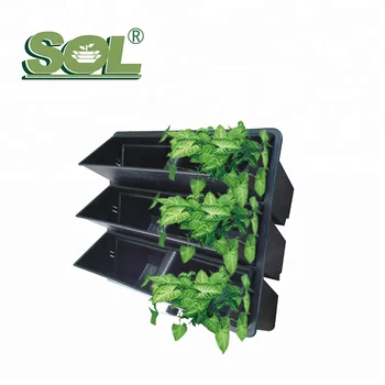 Home And Outdoor Decoration Diy Vertical Garden Plastic Materials Living Wall Planter Buy Living Wall Planter Vertical Garden Plastic Materials Outdoor Decoration Diy Planter Product On Alibaba Com