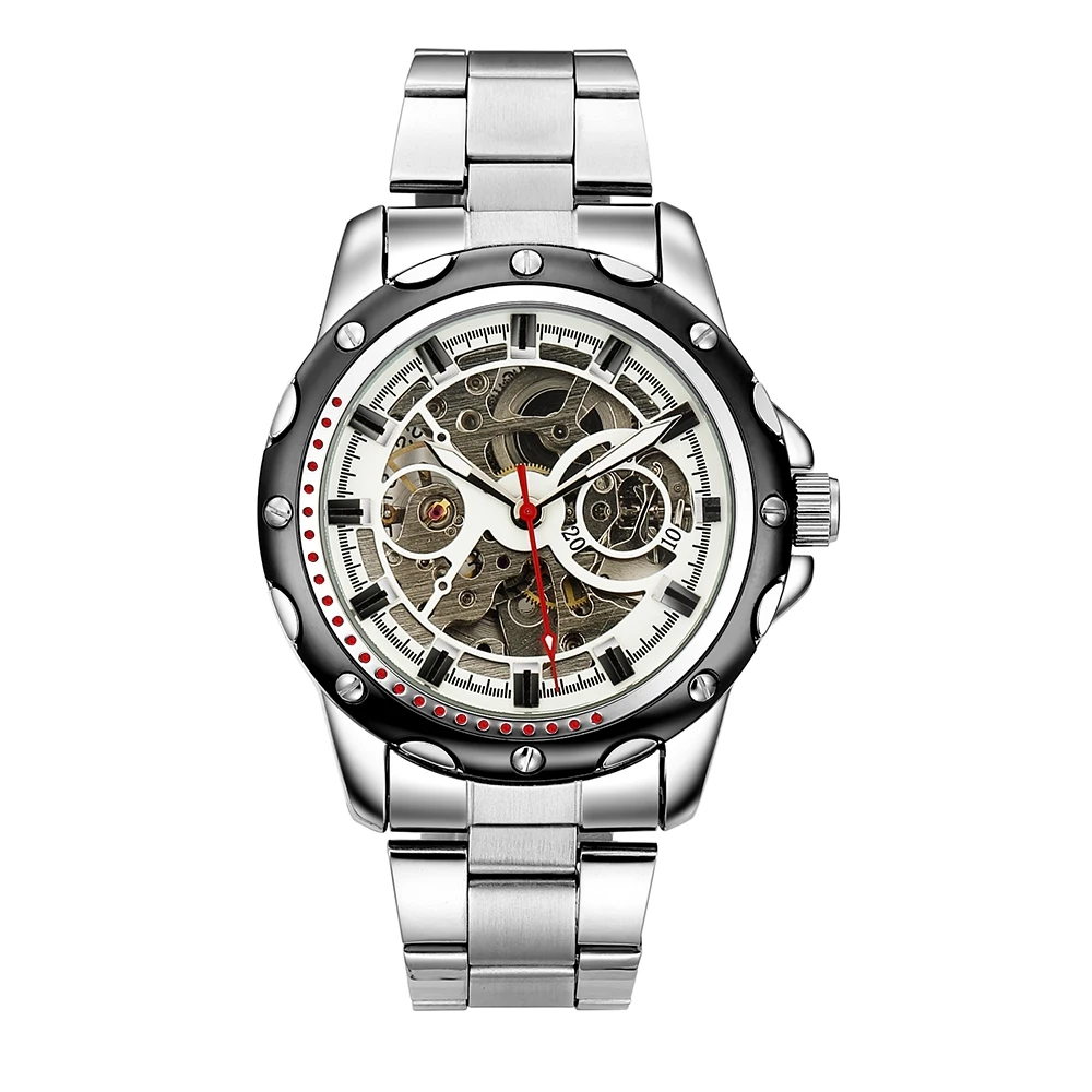 

SHENHUA 9536 Luxury Masculino Automatic Mechanical Stainless Steel Watch