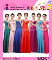 

High Quality Sleeveless Bright Diamond Dress Long Show Thin Charming Evening Dress In China