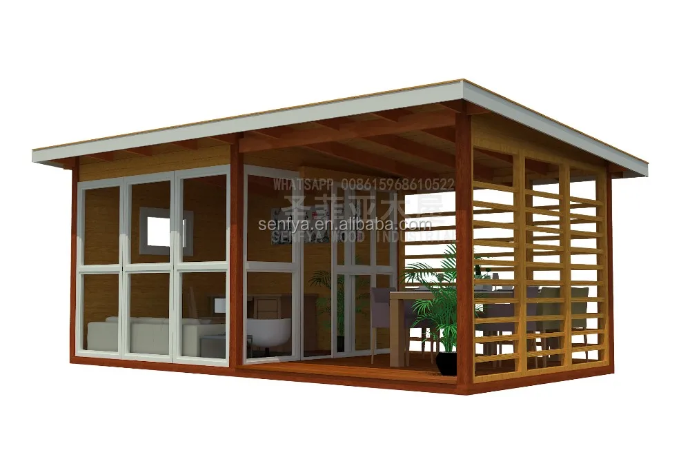 Amazon New Design Of Garden House /guesthouse Kit / Pool House For