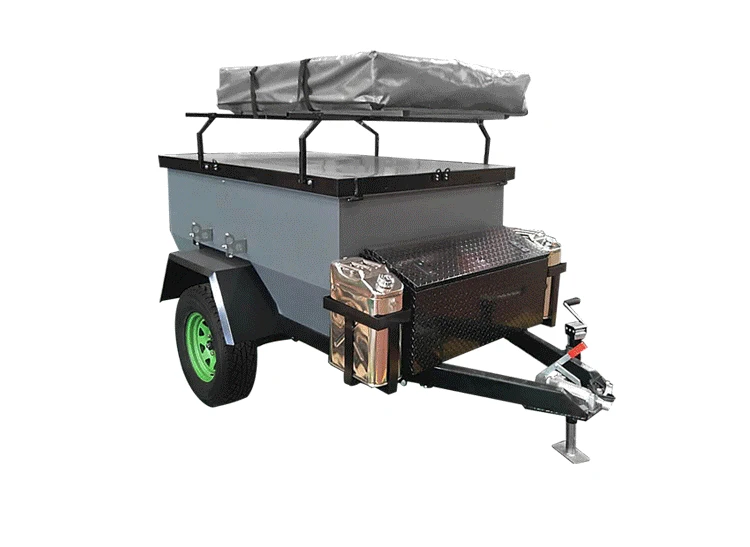 Mini Remolque De Camping Todoterreno Militar,4x4,Atv,Con Tienda De