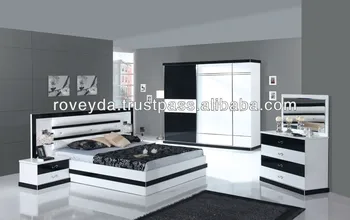 Damla Black Highgloss Wholesale Bedroom Furniture Buy Wholesale