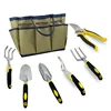 7 in 1 Homegrown Garden Tools Set ERGONOMIC HAND TOOLS With Bag