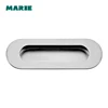 Recessed furniture hardware zinc concealed flush pull handle,shower metal hidden pulls