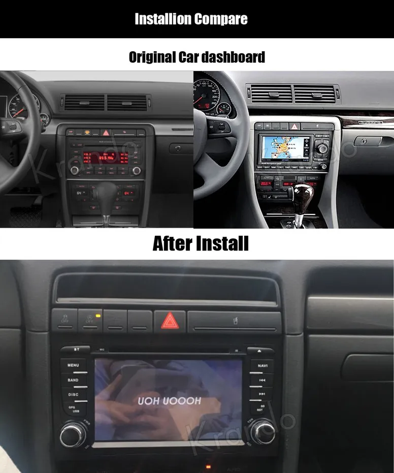 for audi a4 radio gps