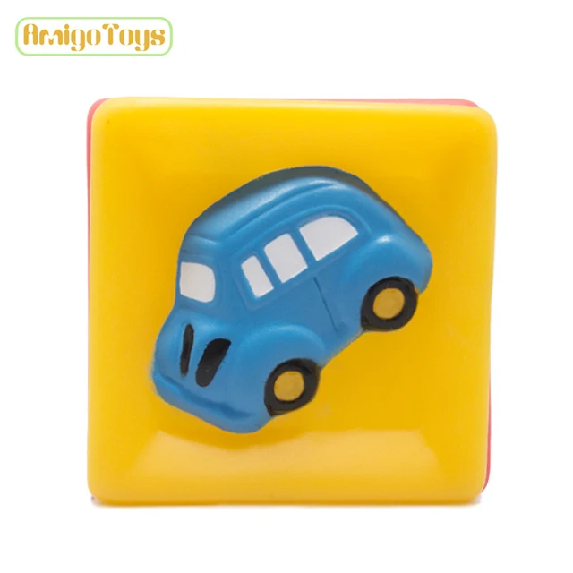 
Customized Fun Educational PVC Vinyl Rubber Duck Baby Kids Floating Block Bath Toys 