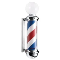 

M102D Classic Rotating outdoor Hair Salon Barber Shop Open Sign barber pole