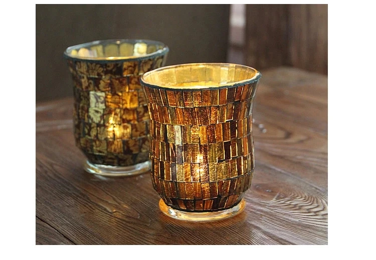 Wholesale Glass Mosaic Hurricane Lamp Hurricane Candle Holder Wedding Buy Hurricane Lamp