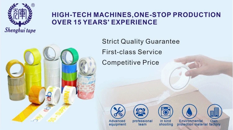 Custom Bopp Opp Acrylic Adhesive Package Tape Shipping Carton Sealing Packing Tape With Logo Color Printed Tape