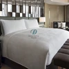 Deeda textile 100% cotton jacquard 300 thread counts hotel bedding linen