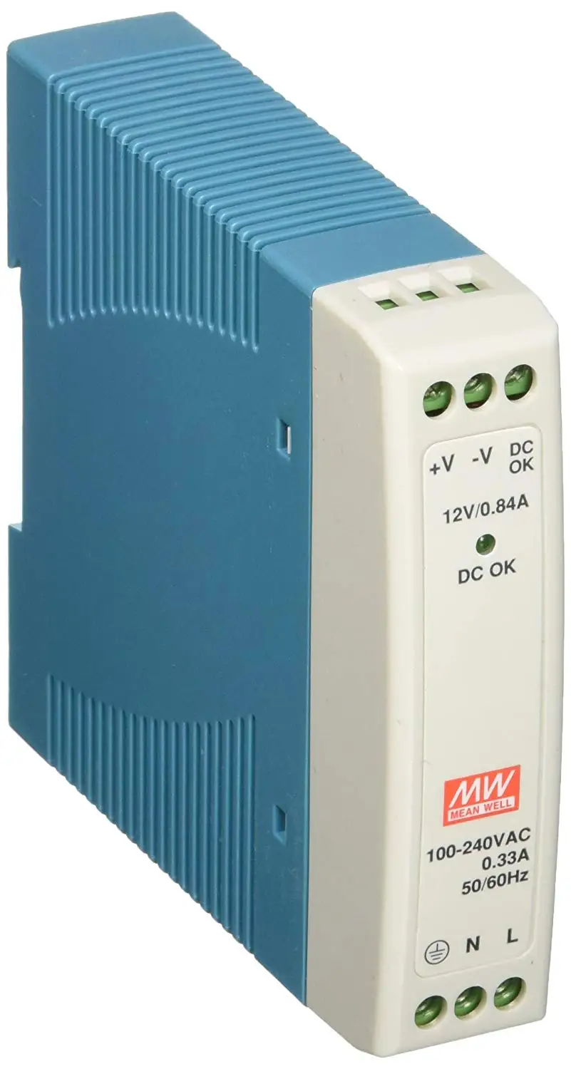 4A 85-264VAC//120-370VDC I//p Single Phase 3 Year Warranty 100W DIN Rail Power Supply 24vDC o//p