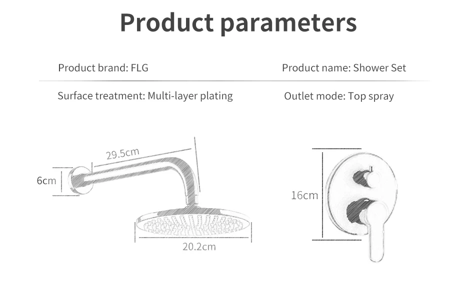 Brass Bath Shower Faucet