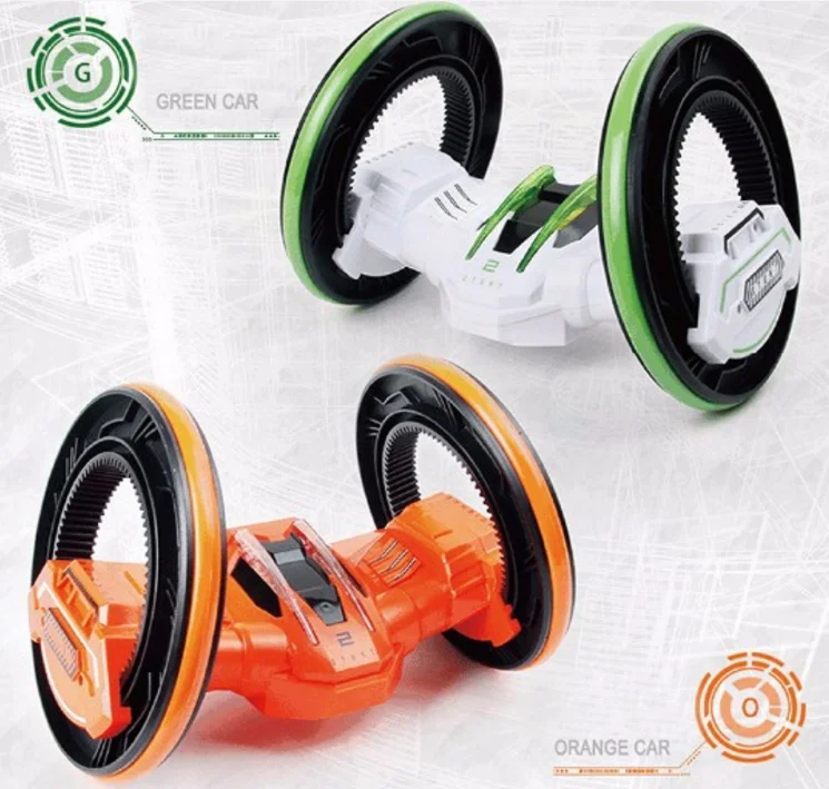 rotating toy car