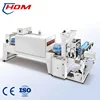 semiautomatic drink bottle shrink packing machine aluminum foil , frozen food packaging machine