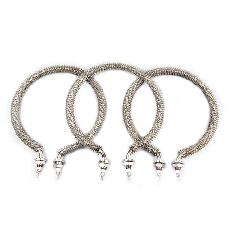 1000w 240v Mini Ultrasonic Oven Heating Element Tubular Finned Circular