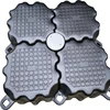 Leisure and entertainment fishing boats and boats for motor floating dock modular floating pontoon dockbule black